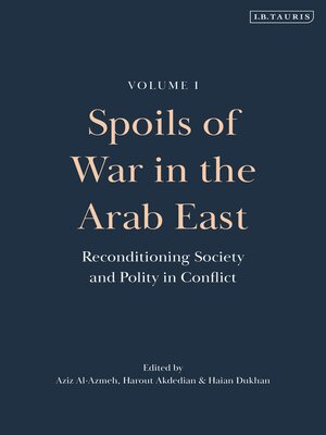 cover image of Spoils of War in the Arab East